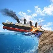 Floating sandbox sinking game