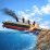 Floating sandbox sinking game