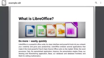 LibreOffice Viewer