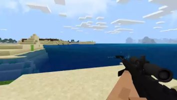 Actual Guns Mod for MCPE — мод на оружие в Майнкрафт