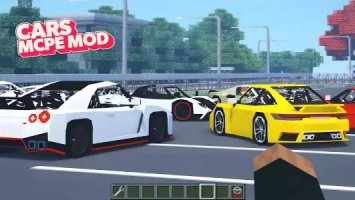 Cars Mod Vehicle for Minecraft