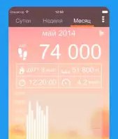 Шагомер: счетчик шагов