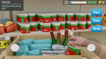 Supermarket Manager Simulator