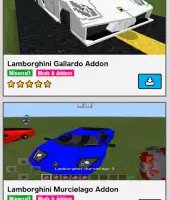 Cars Mod Vehicle for Minecraft