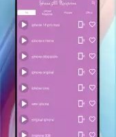 iPhone все рингтоны