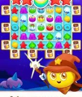 Сладкие загадки: три в ряд