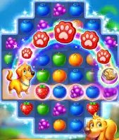 Фрукты: три в ряд без интернета