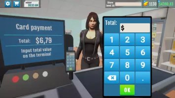 Supermarket Manager Simulator