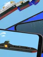 Floating sandbox sinking game
