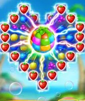 Фрукты: три в ряд без интернета