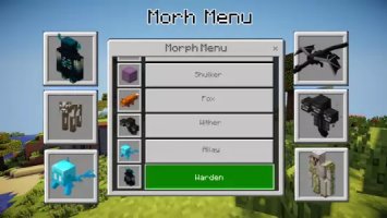 Morph mod for Minecraft — мод на мобов