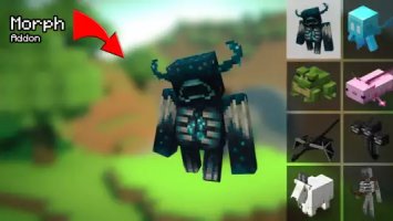 Morph mod for Minecraft — мод на мобов