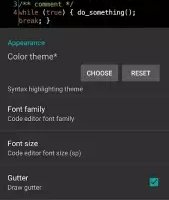 ArduinoDroid — Arduino/ESP IDE