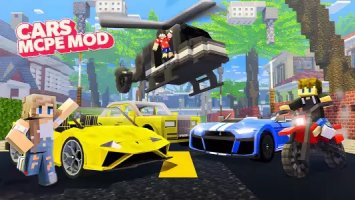 Cars Mod Vehicle for Minecraft