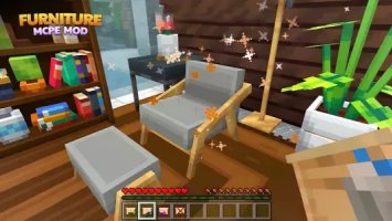 Furniture Mod for Minecraft — мод на мебель