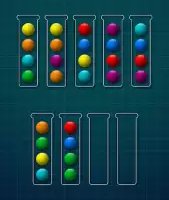 Ball Sort Puzzle - шарики в колбах