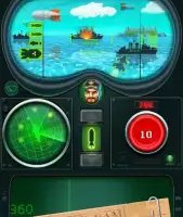 Морской бой: атака подлодки