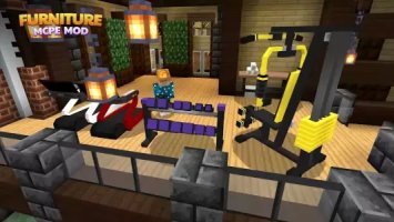 Furniture Mod for Minecraft — мод на мебель