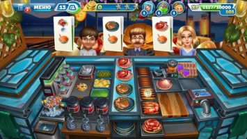 Кухонная лихорадка: кафе мечты (Cooking fever)